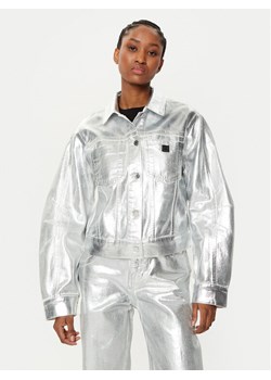 Armani Exchange Kurtka jeansowa XW000098 AF10836 M8047 Srebrny Regular Fit ze sklepu MODIVO w kategorii Kurtki damskie - zdjęcie 181048991