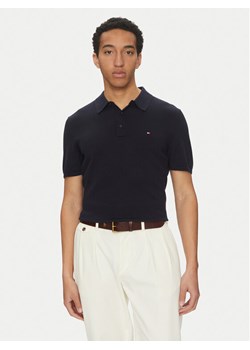 Tommy Hilfiger Polo Essential MW0MW37396 Granatowy Regular Fit ze sklepu MODIVO w kategorii T-shirty męskie - zdjęcie 181049012