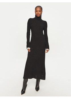 PINKO Sukienka dzianinowa Highlander 104470 A278 Czarny Regular Fit ze sklepu MODIVO w kategorii Sukienki - zdjęcie 181049082