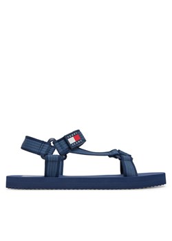 Tommy Jeans Sandały Tjm Casual Sandal EM0EM01563 Granatowy ze sklepu MODIVO w kategorii Sandały męskie - zdjęcie 181049191