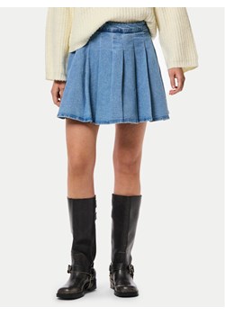 Pieces Spódnica jeansowa Silje 17156077 Niebieski Regular Fit ze sklepu MODIVO w kategorii Spódnice - zdjęcie 181049260