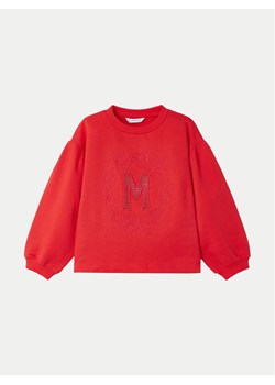 Mayoral Bluza 3468 Czerwony Regular Fit ze sklepu MODIVO w kategorii Bluzy dziewczęce - zdjęcie 181049322