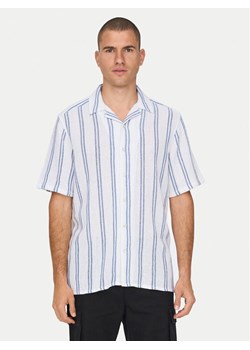 Only & Sons Koszula 22025659 Biały Regular Fit ze sklepu MODIVO w kategorii Koszule męskie - zdjęcie 181049354