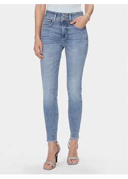 Guess Jeansy Shape Up W4RA34 D5922 Niebieski Skinny Fit ze sklepu MODIVO w kategorii Jeansy damskie - zdjęcie 181049361