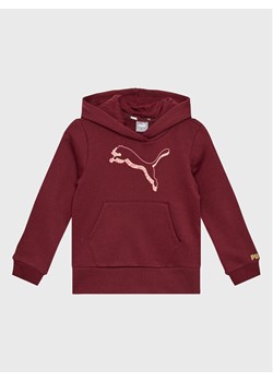 Puma Bluza Alpha 670226 Bordowy Regular Fit ze sklepu MODIVO w kategorii Bluzy chłopięce - zdjęcie 181049400