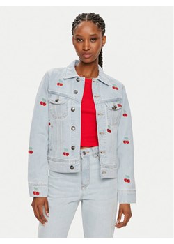 Lee Kurtka jeansowa Rider 112351205 Niebieski Regular Fit ze sklepu MODIVO w kategorii Kurtki damskie - zdjęcie 181049473