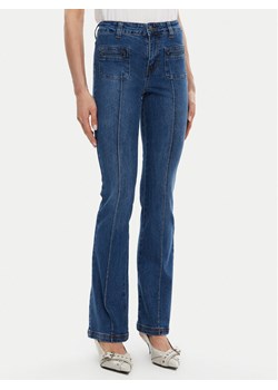 Silvian Heach Jeansy GPP25275JE Granatowy Regular Fit ze sklepu MODIVO w kategorii Jeansy damskie - zdjęcie 181049564