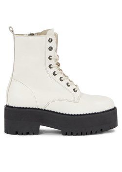Tommy Jeans Botki Tjw Boot Zip Up EN0EN02305 Biały ze sklepu MODIVO w kategorii Workery damskie - zdjęcie 181049680