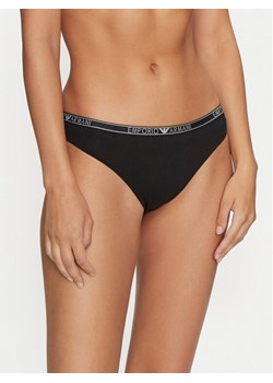 Emporio Armani Underwear Komplet 2 par fig brazylijskich 164752 4F223 00020 Czarny ze sklepu MODIVO w kategorii Majtki damskie - zdjęcie 181049794