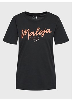 Maloja T-Shirt Vogelbeerem 34403-1-0817 Czarny Regular Fit ze sklepu MODIVO w kategorii Bluzki damskie - zdjęcie 181049850