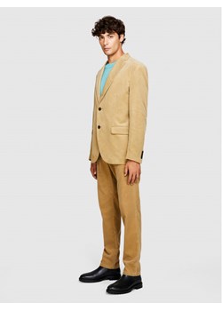 Sisley Marynarka 2SFRSW01B Beżowy Slim Fit ze sklepu MODIVO w kategorii Marynarki męskie - zdjęcie 181049861
