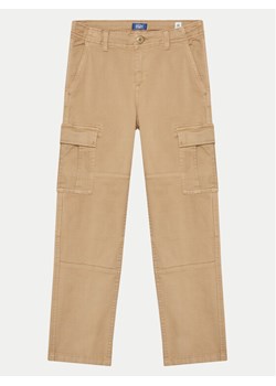 Jack&Jones Junior Spodnie materiałowe 12261033 Beżowy Regular Fit ze sklepu MODIVO w kategorii Spodnie chłopięce - zdjęcie 181049863