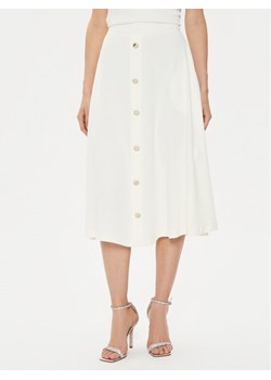 Rinascimento Spódnica midi CFC0118363003 Écru Regular Fit ze sklepu MODIVO w kategorii Spódnice - zdjęcie 181049973