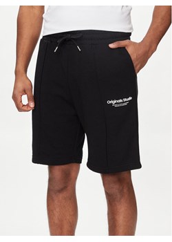 Jack&Jones Szorty sportowe Vesterbro 12252251 Czarny Loose Fit ze sklepu MODIVO w kategorii Spodenki męskie - zdjęcie 181050004