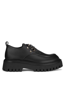 Badura Loafersy AKEL-3472-24 Czarny ze sklepu MODIVO w kategorii Lordsy damskie - zdjęcie 181050024