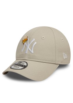 New Era Czapka z daszkiem Jr Icon 9FORTY New York Yankees 60595414 Beżowy ze sklepu MODIVO w kategorii Czapki dziecięce - zdjęcie 181050214