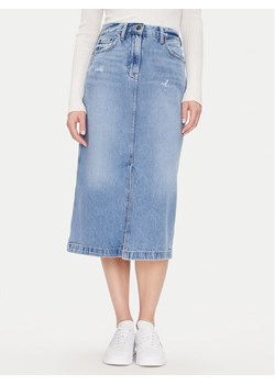 Tommy Jeans Spódnica jeansowa Claire Midi Skirt Bi8036 DW0DW21292 Niebieski Regular Fit ze sklepu MODIVO w kategorii Spódnice - zdjęcie 181050234