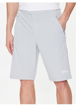Jack Wolfskin Szorty sportowe Prelight 1508081 Szary Regular Fit ze sklepu MODIVO w kategorii Spodenki męskie - zdjęcie 181050251