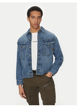 G-Star Raw Kurtka jeansowa Dakota D23593-D536 H152 Niebieski Regular Fit ze sklepu MODIVO w kategorii Kurtki męskie - zdjęcie 181050262