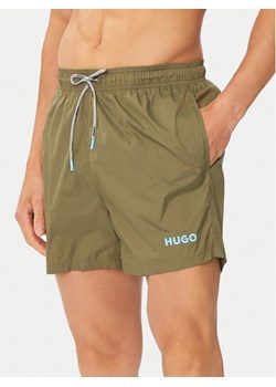 Hugo Szorty kąpielowe Haiti 50469304 Zielony Regular Fit ze sklepu MODIVO w kategorii Kąpielówki - zdjęcie 181050270