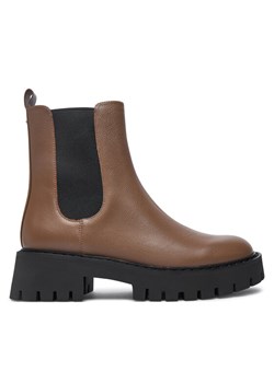 MICHAEL Michael Kors Sztyblety Asher 40F4ASFE5L Brązowy ze sklepu MODIVO w kategorii Botki - zdjęcie 181050360