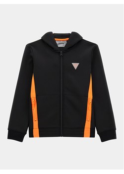 Guess Bluza L4RQ08 KB212 Czarny Regular Fit ze sklepu MODIVO w kategorii Bluzy chłopięce - zdjęcie 181050384