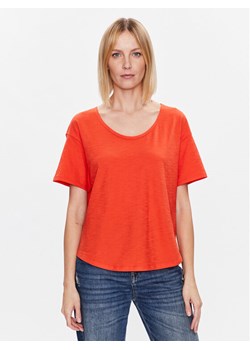 United Colors Of Benetton T-Shirt 3BVXD1033 Pomarańczowy Relaxed Fit ze sklepu MODIVO w kategorii Bluzki damskie - zdjęcie 181050392