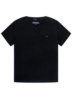 Tommy Hilfiger T-Shirt KB0KB04142 S Czarny Regular Fit ze sklepu MODIVO w kategorii T-shirty chłopięce - zdjęcie 181050501