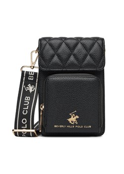 Beverly Hills Polo Club Torebka BHPC-L-007-07 Czarny ze sklepu MODIVO w kategorii Listonoszki - zdjęcie 181050554