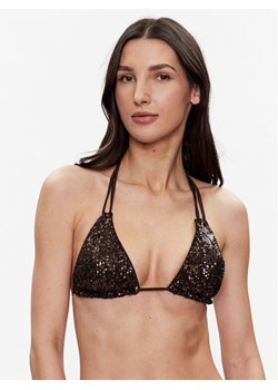Guess Góra od bikini E3GJ03 KBMV0 Brązowy ze sklepu MODIVO w kategorii Stroje kąpielowe - zdjęcie 181050624