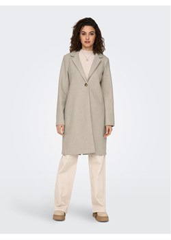 ONLY Płaszcz przejściowy Emma 15281382 Écru Regular Fit ze sklepu MODIVO w kategorii Płaszcze damskie - zdjęcie 181050862