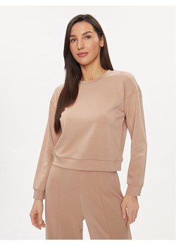 United Colors Of Benetton Bluza 3UNN3M05L Beżowy Relaxed Fit ze sklepu MODIVO w kategorii Bluzy damskie - zdjęcie 181050884