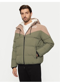 EA7 Emporio Armani Kurtka zimowa 6DPB30 PNDOZ 1846 Zielony Regular Fit ze sklepu MODIVO w kategorii Kurtki męskie - zdjęcie 181050930