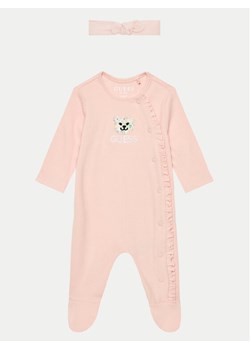 Guess Pajac S4YG07 KC870 Różowy ze sklepu MODIVO w kategorii Pajacyki - zdjęcie 181050940