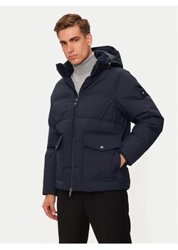 Tommy Hilfiger Kurtka zimowa Rockie MW0MW37125 Granatowy Regular Fit ze sklepu MODIVO w kategorii Kurtki męskie - zdjęcie 181050954