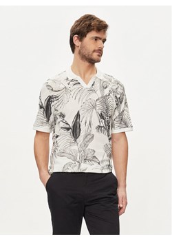 Jack&Jones Polo Guru 12250733 Biały Standard Fit ze sklepu MODIVO w kategorii T-shirty męskie - zdjęcie 181050993