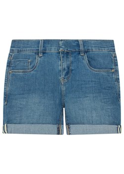 NAME IT Szorty jeansowe 13193010 Granatowy Slim Fit ze sklepu MODIVO w kategorii Spodenki dziewczęce - zdjęcie 181051001