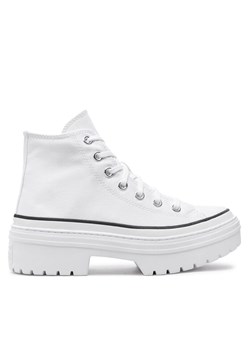 Converse Trampki Chuck Taylor All Star Lugged Heel Platform A10364C Biały ze sklepu MODIVO w kategorii Trampki damskie - zdjęcie 181051141
