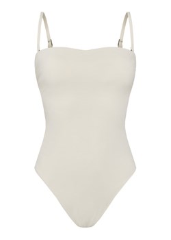 Calvin Klein Swimwear Strój kąpielowy KW0KW02709 Beżowy ze sklepu MODIVO w kategorii Stroje kąpielowe - zdjęcie 181051490