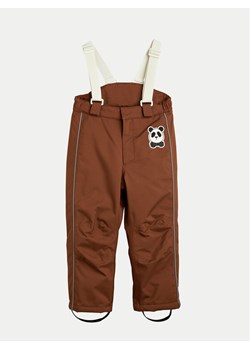 Mini Rodini Spodnie narciarskie Panda 2371014016 Brązowy Regular Fit ze sklepu MODIVO w kategorii Spodnie chłopięce - zdjęcie 181051543