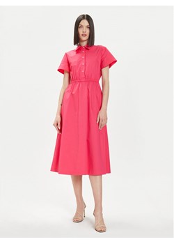 United Colors Of Benetton Sukienka codzienna 4NICDV08D Różowy Regular Fit ze sklepu MODIVO w kategorii Sukienki - zdjęcie 181051574