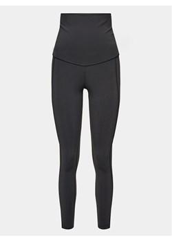 Reebok Legginsy ciążowe Lux Maternity HT6997 Czarny Slim Fit ze sklepu MODIVO w kategorii Spodnie ciążowe - zdjęcie 181051620