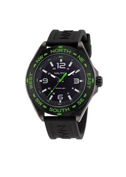 Nautica Zegarek NAPCWS303 Czarny ze sklepu MODIVO w kategorii Zegarki - zdjęcie 181051644