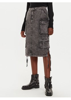 Alpha Industries Spódnica jeansowa 148068 Szary Regular Fit ze sklepu MODIVO w kategorii Spódnice - zdjęcie 181051693