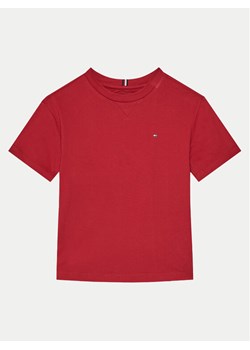 Tommy Hilfiger T-Shirt KB0KB09601 S Czerwony Regular Fit ze sklepu MODIVO w kategorii T-shirty chłopięce - zdjęcie 181051732