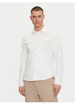 Guess Jeans Koszula M5GH55 D5NW1 Biały Regular Fit ze sklepu MODIVO w kategorii Koszule męskie - zdjęcie 181051753