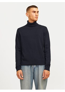 Jack&Jones Golf Basic 12258051 Granatowy Regular Fit - id: 0000304514203 - marki Jack & Jones - 181051810 Jack&Jones Golf Basic 12258051 Granatowy Regular Fit ze sklepu MODIVO w kategorii Swetry męskie - zdjęcie 181051810