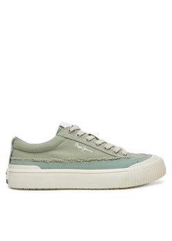 Pepe Jeans Tenisówki Ben Fresh W PLS31589 Zielony - id: 0000304740596 - marki Pepe Jeans - 181051852 Pepe Jeans Tenisówki Ben Fresh W PLS31589 Zielony ze sklepu MODIVO w kategorii Trampki damskie - zdjęcie 181051852