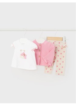 Mayoral Komplet t-shirt, sweter i legginsy 01715 Kolorowy Slim Fit ze sklepu MODIVO w kategorii Komplety niemowlęce - zdjęcie 181052000