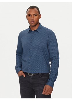 Sisley Koszula 535VSQ03S Niebieski Regular Fit ze sklepu MODIVO w kategorii Koszule męskie - zdjęcie 181052194
